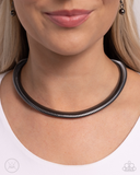 Choker Of The Century - Black

P2CH-BKXX-109XX
A thick gunmetal herringbone chain loops around the collar for a stunning, stackable display. Features an adjustable clasp closure.

Sold as one individual choker necklace. Includes one pair of matching earri