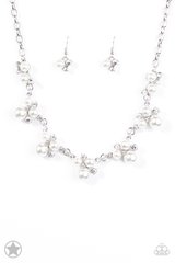 Toast To Perfection - White Blockbuster Necklace