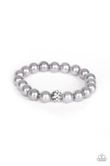 POSHing Your Luck - Silver Pearl Bracelet