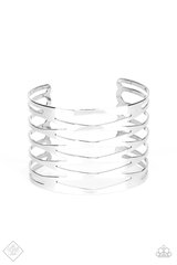 Keep Them On Edge Silver Bracelet