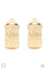 Cirque Du Couture Gold Clip-On Earring