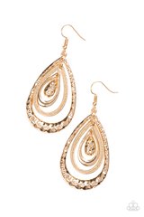 Metallic Monsoon - Gold - Earrings