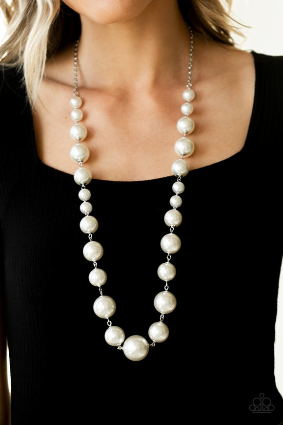 Pearl Prodigy - White Pearl Necklace