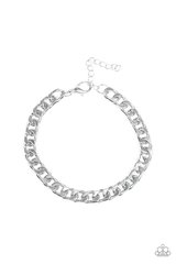Take It To The Bank - Silver Link Bracelet
