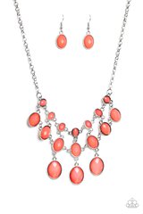 Mermaid Marmalade Orange Necklace