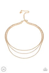 Retro Minimalism - Gold Necklace