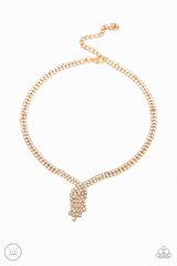 Ante Up - Gold Necklace