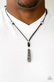 Midnight Meteorite Black Necklace