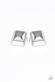 Stellar Square - Silver Earrings