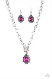 Sheen Queen Pink Necklace