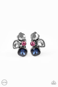 Super Superstar - Multi Clip On Earrings