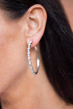 A Sweeping Success Silver Hoop Earrings