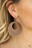 Dotted Delicacy Copper Earring