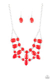 Goddess Glow Red Necklace