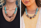 Desert Tranquility Turquoise Necklace