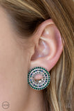 Spun Out On Shimmer - Multicolor Earrings