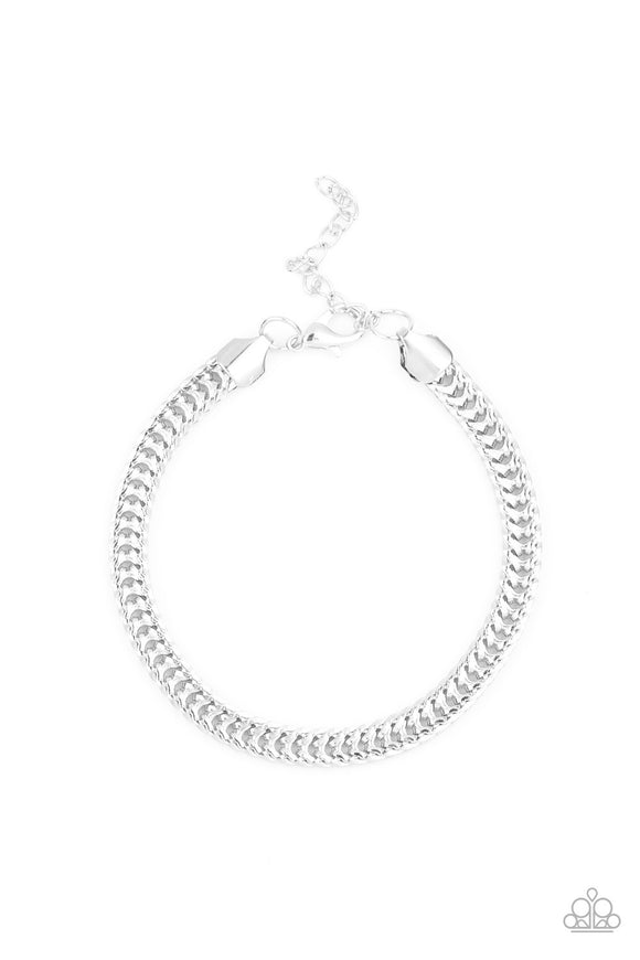 One-Two Knockout - Silver Bracelet