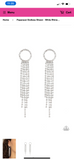 Endless Sheen White Earrings