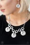 Hypnotized Silver Blockbuster Necklace