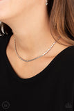 When in CHROME - Silver Choker Necklace