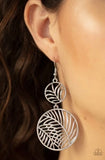 Palm Oasis - Silver Earring