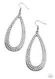 Diamond Distraction Black Earring