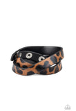 All GRRirl Brown Cheetah Wrap Bracelet