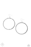 Wide Curves Ahead - Silver Earrings