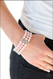 Ritzy Ritz - Pink Pearl Bracelet