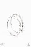 A Sweeping Success Silver Hoop Earrings