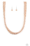 Woman Of The Century Brown Pearl Necklace