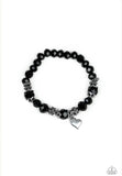 Right On The Romance - Black Bracelet