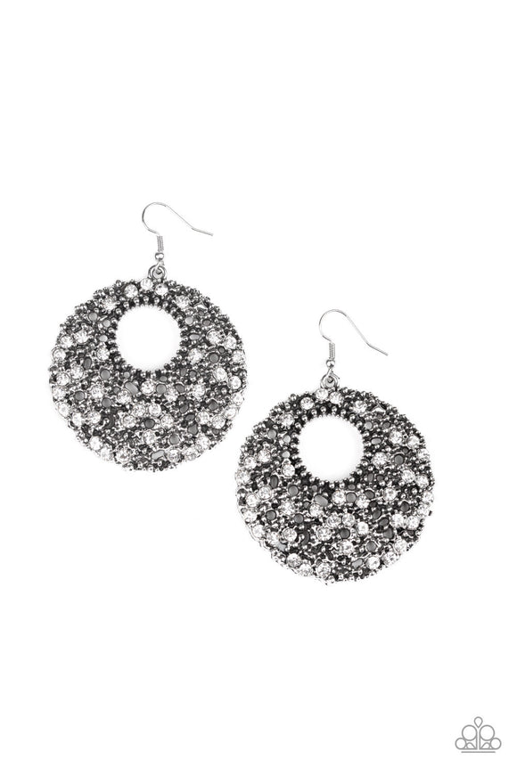 Starry Showcase - White Earrings