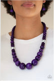 Panama Panorama - Purple Necklace