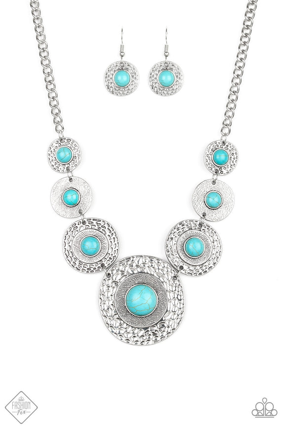 Tiger Trap Turquoise Fashion Fix Necklace