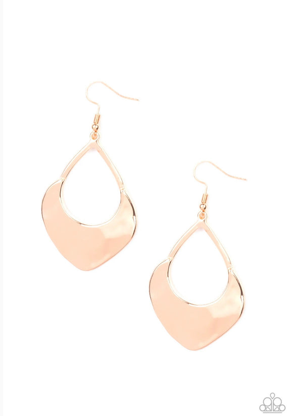 Dig Your Heels In Rose Gold Earring