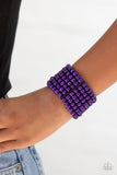 Tanning in Tanzania - Purple Bracelets