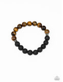 Destiny Brown Beaded Bracelet