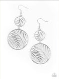 Palm Oasis - Silver Earring