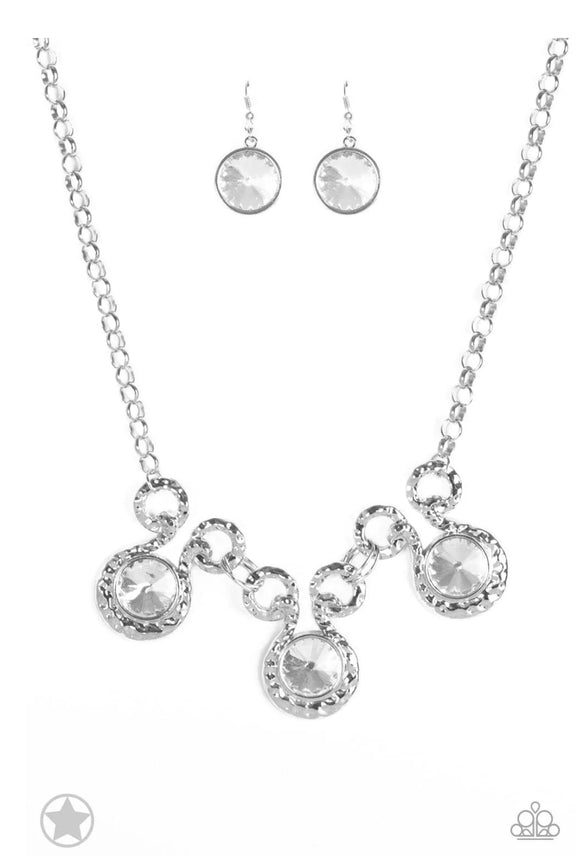 Hypnotized Silver Blockbuster Necklace