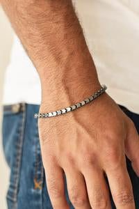 Boxing Champ - Black Box Chain Bracelet