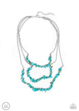 Eco Goddess Blue Necklace