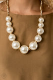 Pearly Prosperity - Gold Pearl Necklace